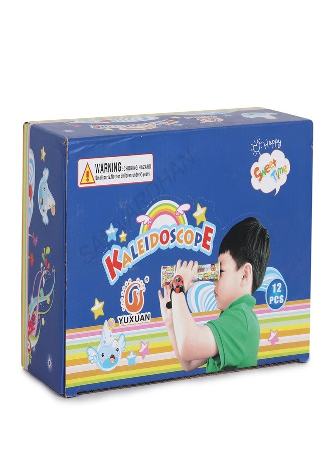 SAMVARDHAN Return Gifts Kaleidoscope (12 Pcs) Children Educational Fun Magic Science Toy Multicolor - Image 2